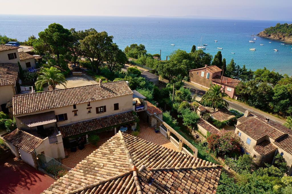 Les Lauriers Roses Aparthotel Le Le Rayol-Canadel-sur-Mer Ngoại thất bức ảnh