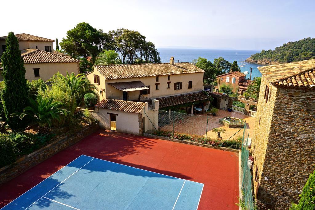 Les Lauriers Roses Aparthotel Le Le Rayol-Canadel-sur-Mer Ngoại thất bức ảnh