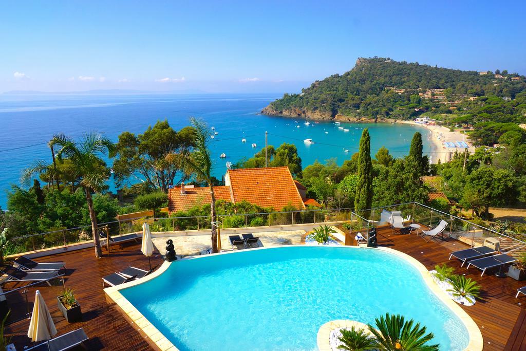 Les Lauriers Roses Aparthotel Le Le Rayol-Canadel-sur-Mer Ngoại thất bức ảnh